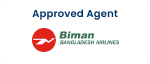 Approved agent of Biman Bangladesh Airlines